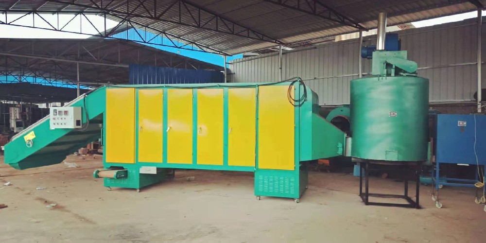 燃顆粒萎凋機 型號:(1)6CW-40S 單價:98600元/臺 (6CW-40S訂制不銹鋼機身 單價:193000元/臺) (2)6CW-100S 單價:256000元/臺  備注:燃料-生物質(zhì)顆粒